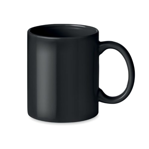 Taza Color Cerámica 300ml en color Negro