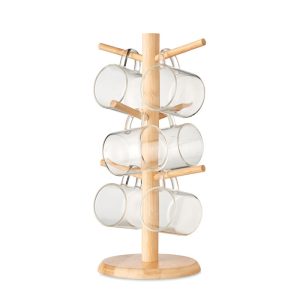 Soporte cuelga vasos