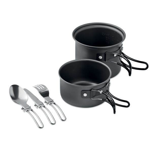 Set de Camping con Cubiertos