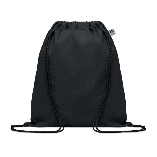 Bolsa de Algodón Orgánico en color Negro