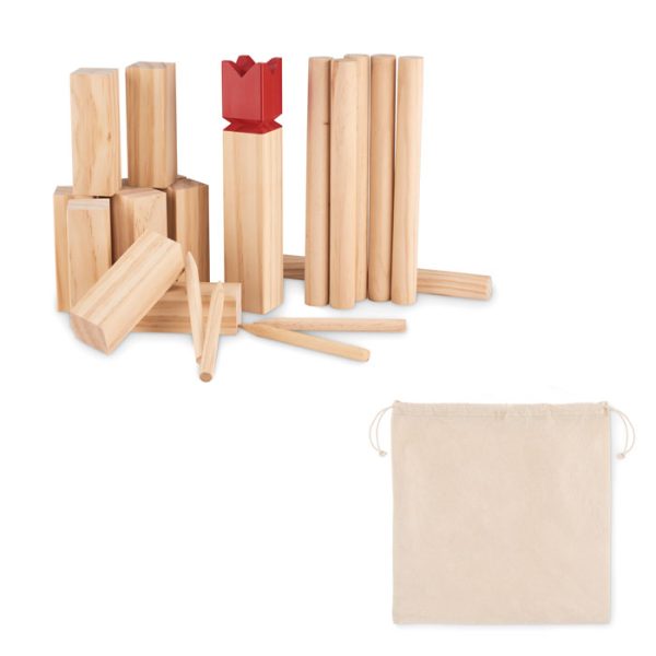 Juego de Madera de Pino
