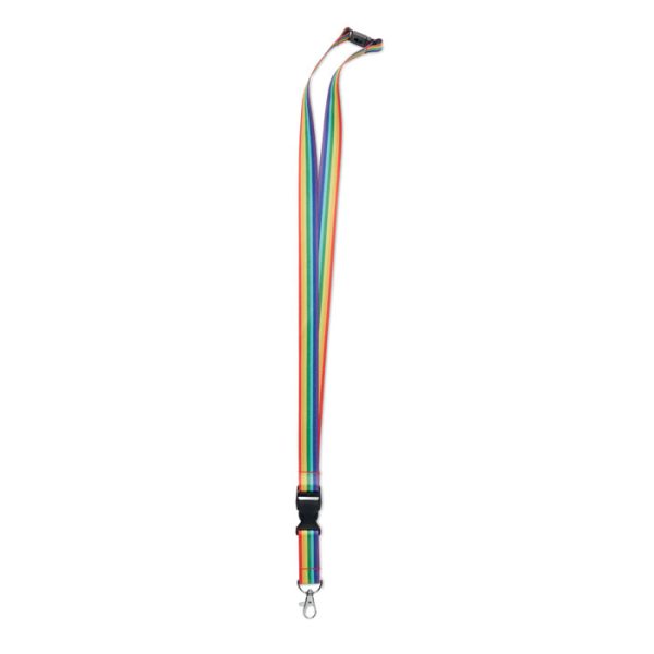 Lanyard Rpet Rainbow