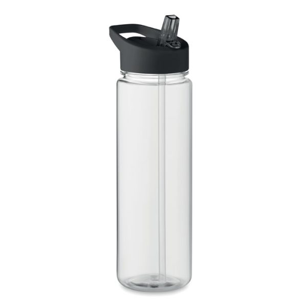 Botella Rpet 650 Ml con Tapa en color Negro
