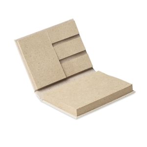 Notas adhesivas papel hierba