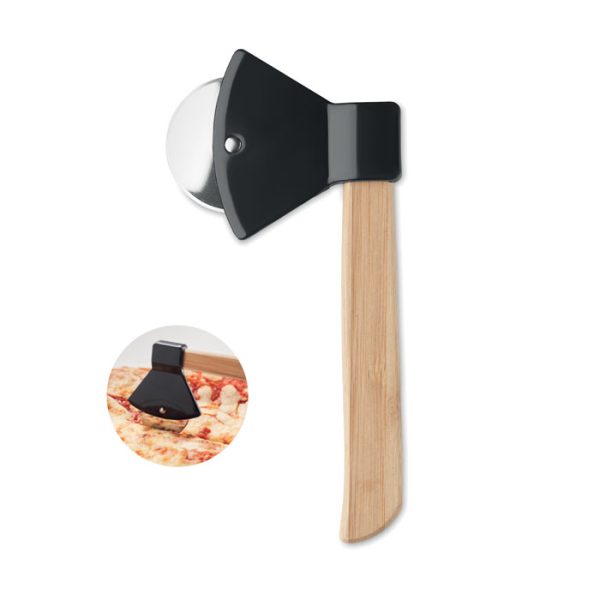 Cortador de Pizza de Bambú