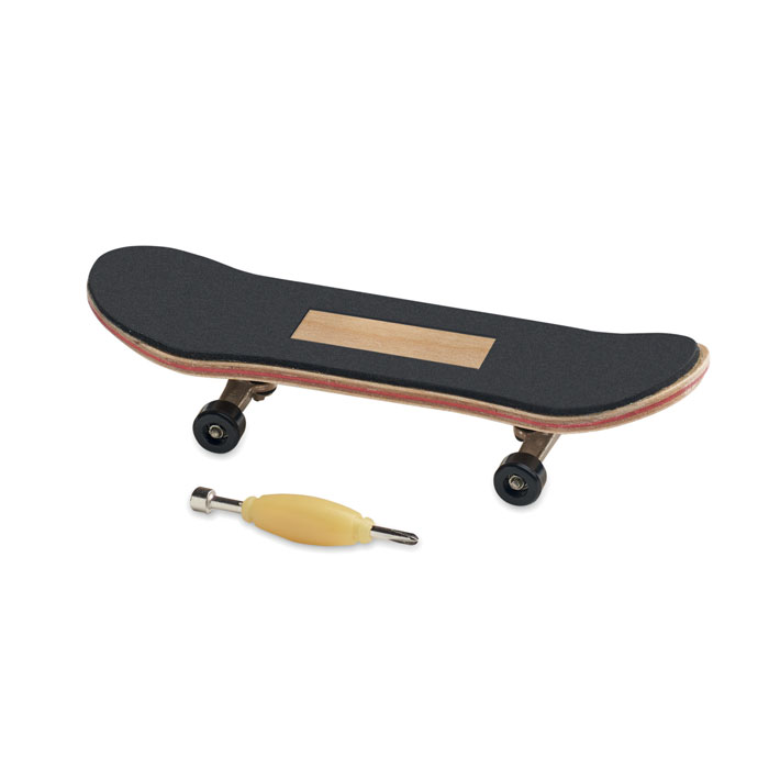 Mini monopatín de madera