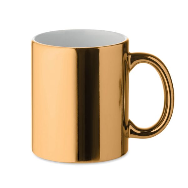 Taza Cerámica Metálica 300 Ml