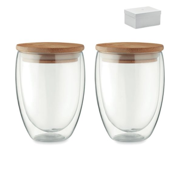 Juego 2 Vasos 350 Ml en Caja