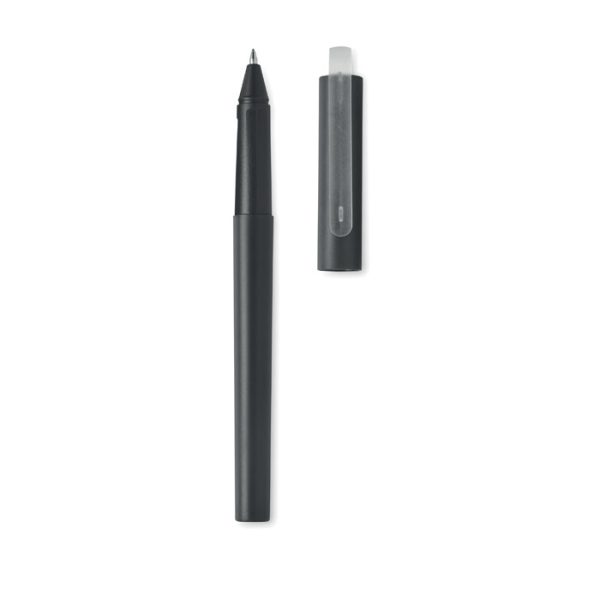 Bolígrafo Tinta Gel Azul Rpet en color Negro