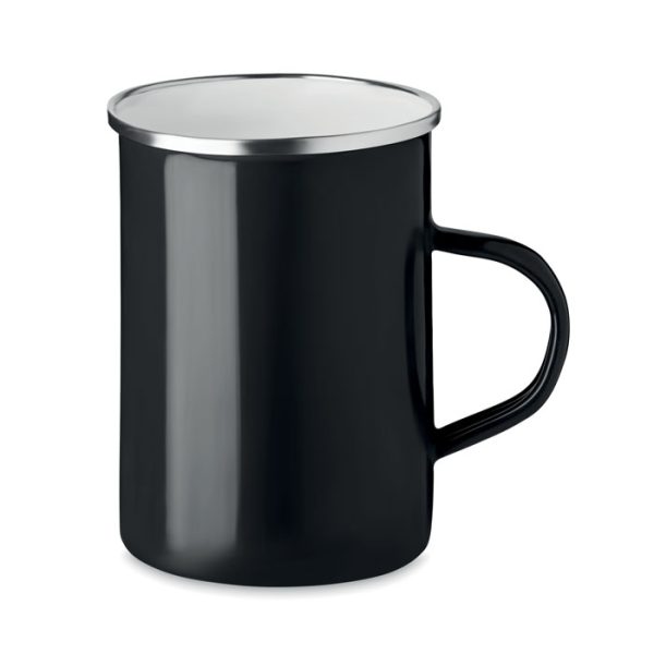 Taza Metal con Capa de Esmalte
