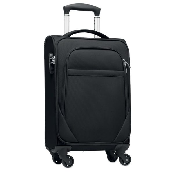 Trolley de 600d Rpet Soft en color Negro