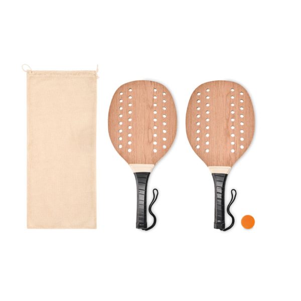Set Palas de Palo de Rosa