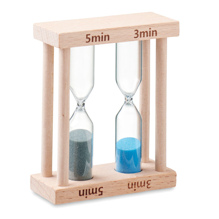 Reloj de arena madera