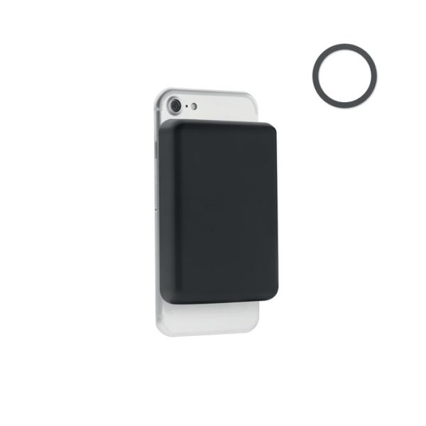 Powerbank Magnético 5000mah15w en color Negro