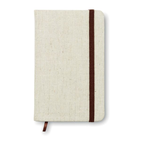 Cuaderno a6 con Tapa de Canvas