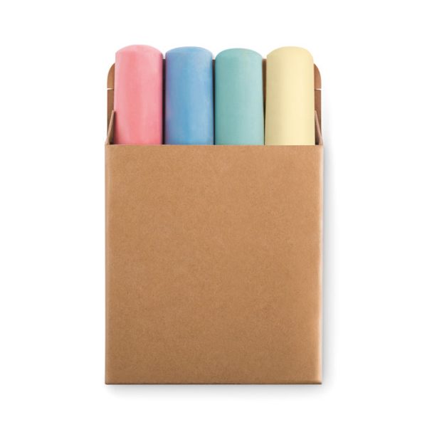4 Tizas de Colores