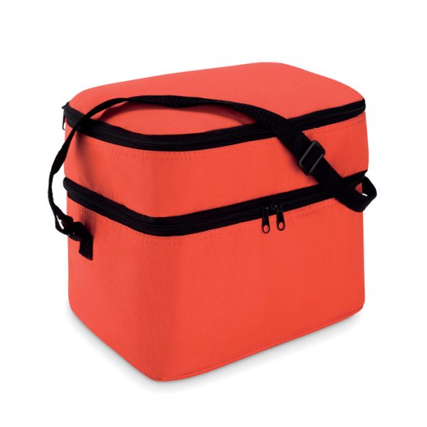 Bolsa Nevera 2 Compartimentos en color Rojo