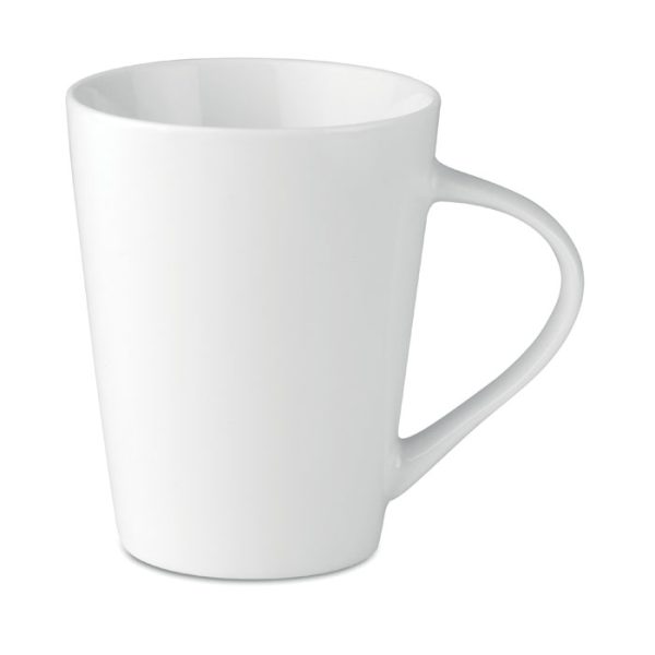 Taza Cónica de Porcelana 250 Ml