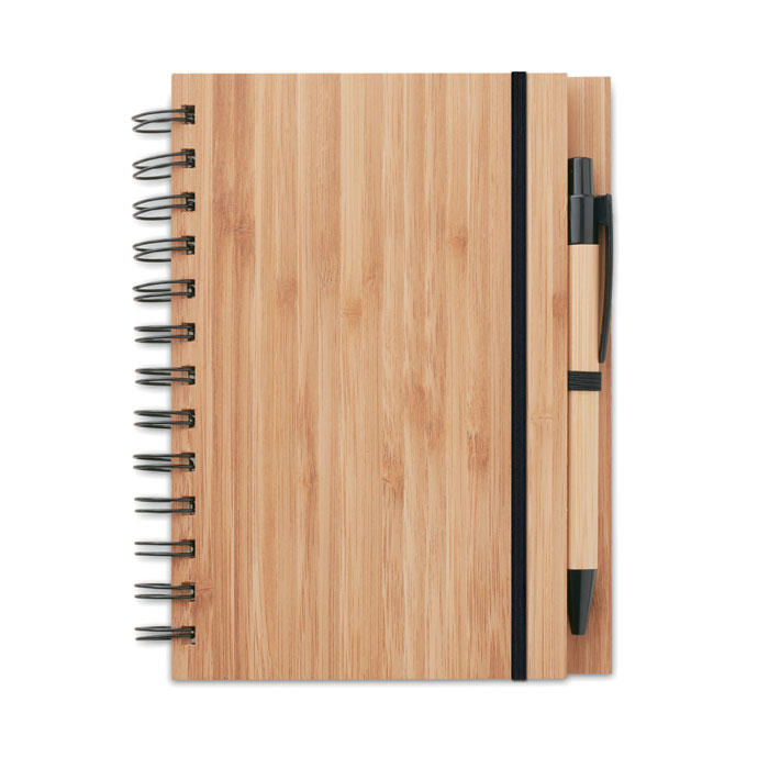 Libreta de bambú