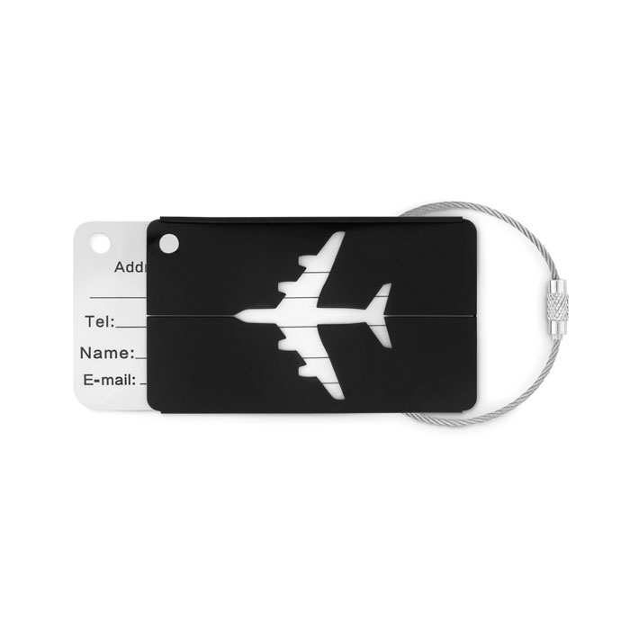 Identificador maleta aluminio