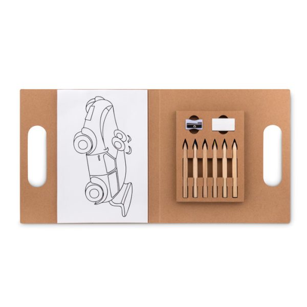 Set de 6 Lápices para Colorear