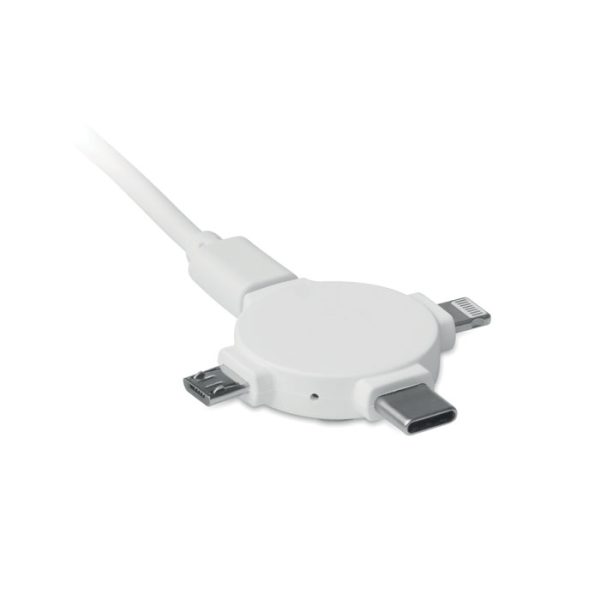Adaptador con Cable 3 en 1
