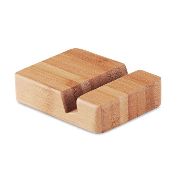 Soporte para Teléfono de Bambú