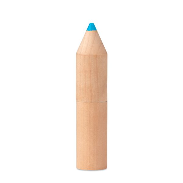 Estuche Madera de 6 Lápices