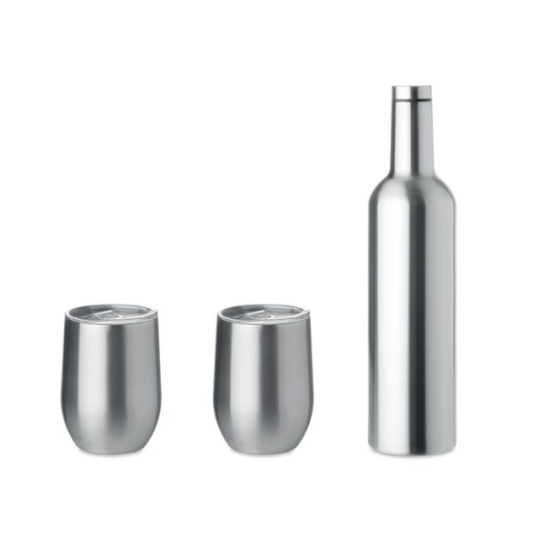 Set Botella- Tazas Doble Pared
