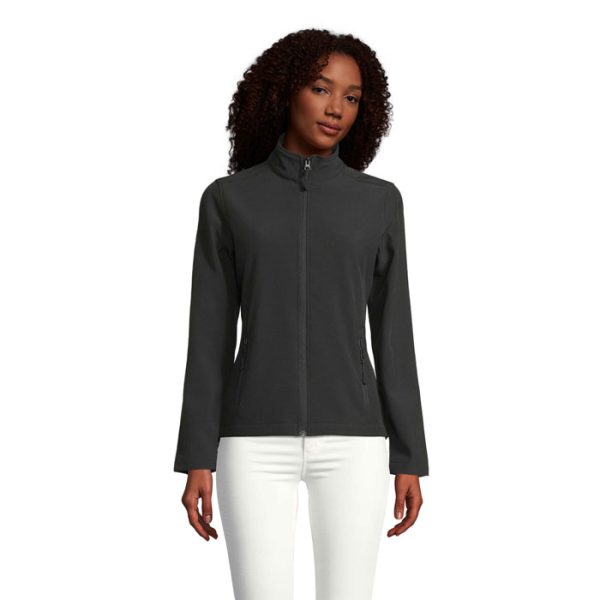 Race Chaqueta Ss Mujer 280g en color Negro