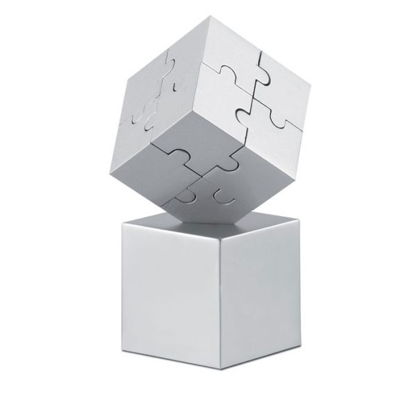 Puzzle 3d Metálico y Magnético