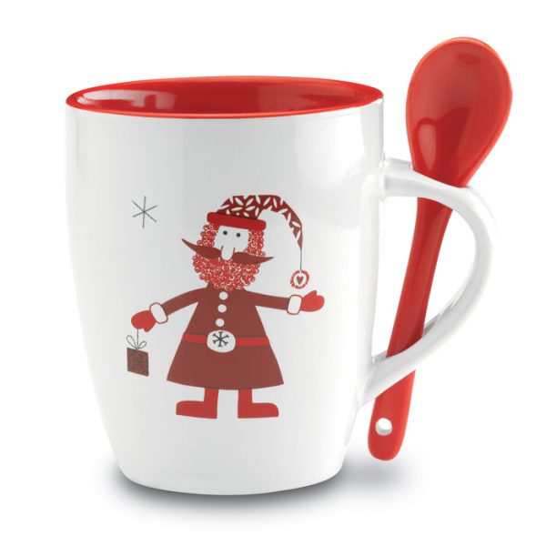 Taza con Cuchara 250ml