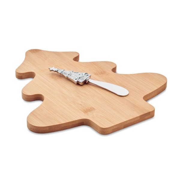 Set Cuchillo y Tabla de Bambú