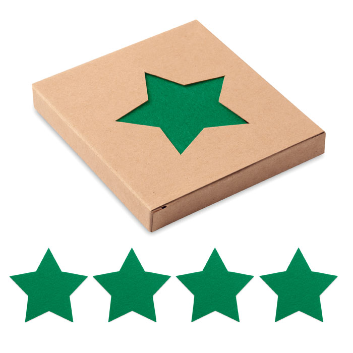 Juego de posavasos