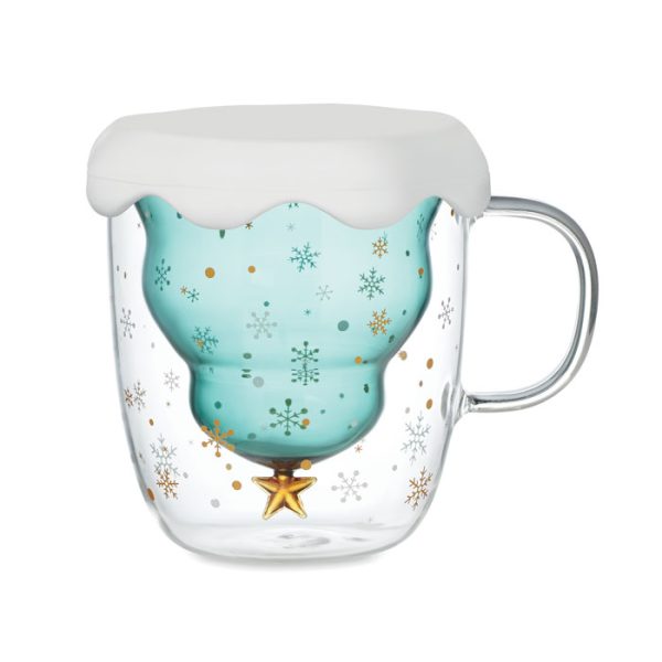 Taza Borosilicato Doble Pared