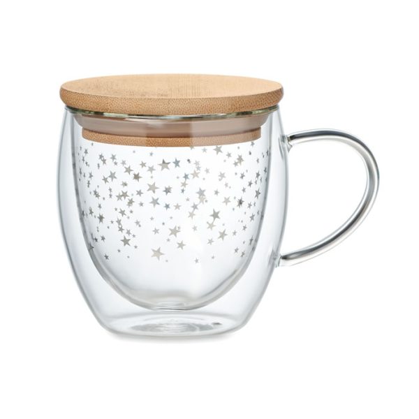 Taza Borosilicato Doble Pared