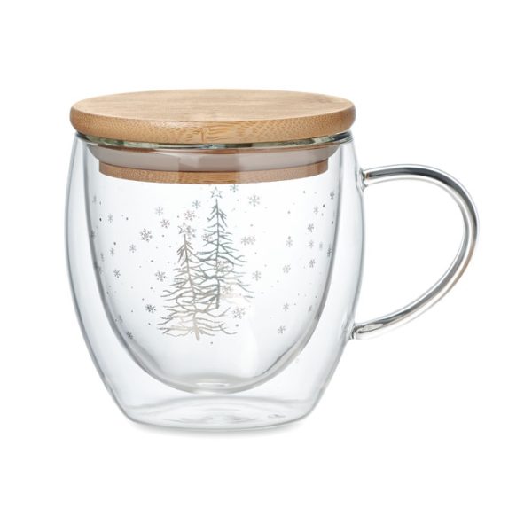 Taza Borosilicato Doble Pared