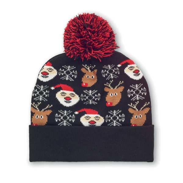 Gorro de Punto Navideño