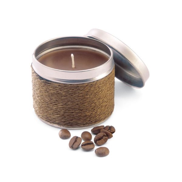 Vela con Fragancia en color Marron