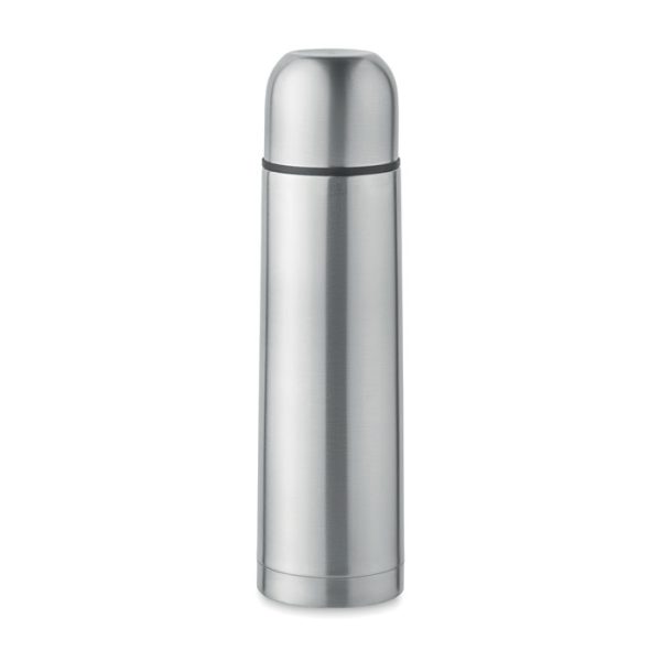 Botella Doble Pared 500 Ml en color Plata Mate