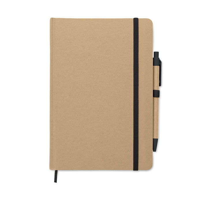 Libreta A5 en cart&oacute;n reciclado