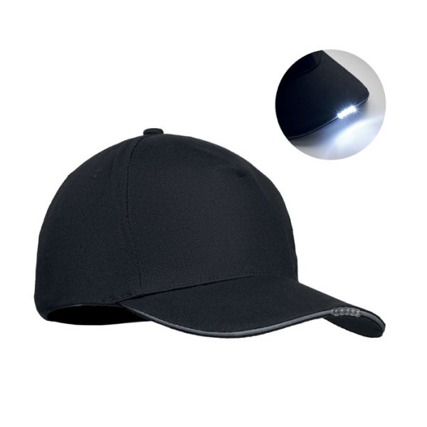 Gorra Led de 5 Paneles 220gr