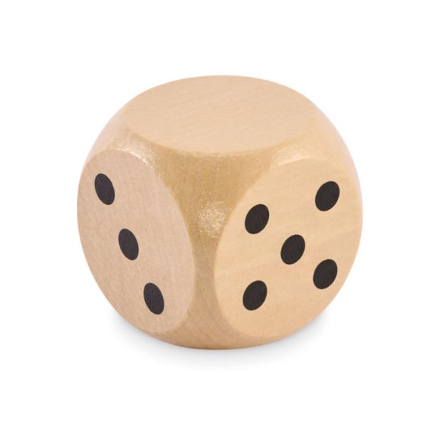 Dados Madera Schima 5cm Diam.