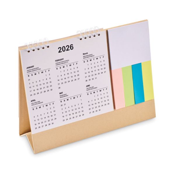 Calendario con Bloc de Notas