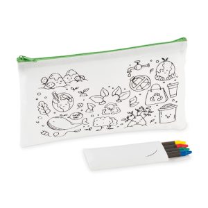 Estuche infantil con 4 lápices