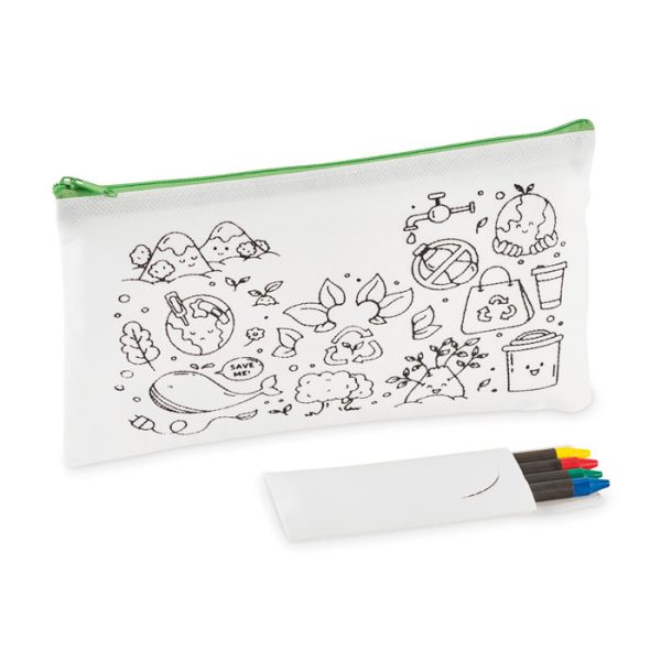 Estuche Infantil con 4 Lápices