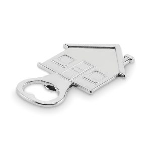 Abridor con forma de casa