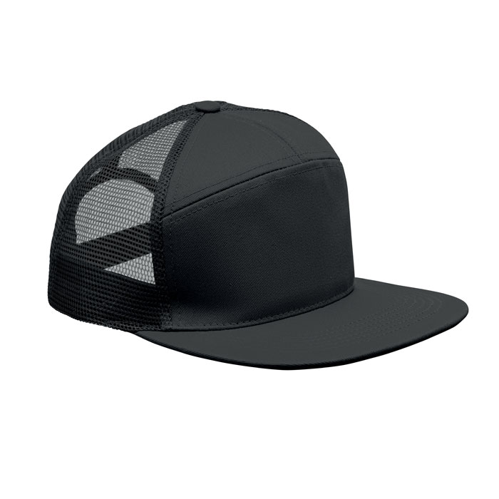 Gorra visera plana 7 paneles