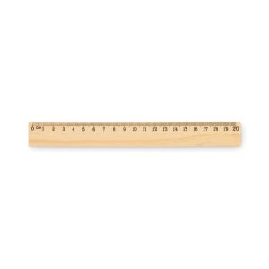 Regla de madera 20 cm