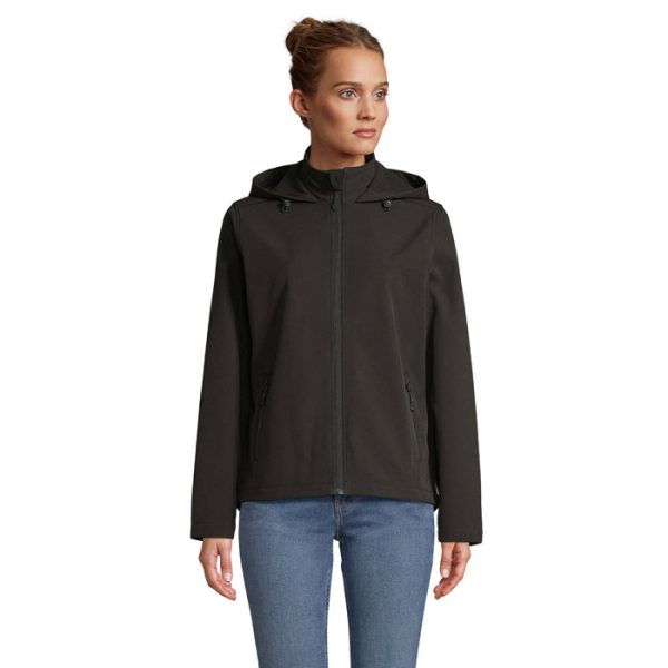 Race Women Chaqueta con Capucha